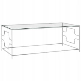    VidaXL pravokotna klubska mizica 120 x 60 x 45 cm odtenki sive