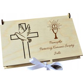 Darilna škatla za obhajilo spominek