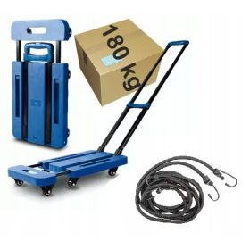 Transportni voziček za skladišče s platformo 180 kg