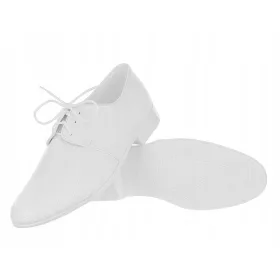   Otroški bele čevlji za fantke ARMS, ekološko usnje, št.36