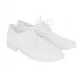 Beli fantovski obhajilni čevlji v ekološko usnje, vel. 35