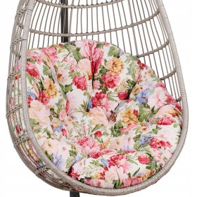   Velika okrogla blazina 110 cm za viseči stol, vrtna gugalnica kokon