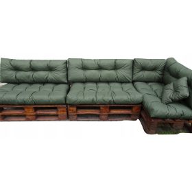 Blazine za tri palete visoke kakovosti KHAKI STEP komplet 8