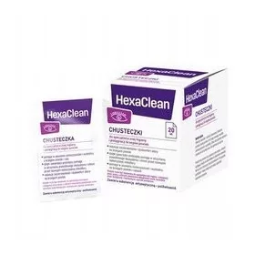 HexaClean Robčki za Posebno Higieno in Nego Veke (20 kosov)