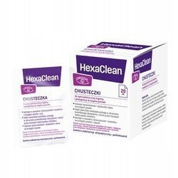 HexaClean Robčki za Posebno Higieno in Nego Veke (20 kosov)