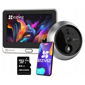   Elektronsko iskalo DP1C EZVIZ WiFi Dzwonek z kamerą i czujnikiem ruchu