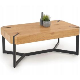   Optimized name: Industrijska miza LAVIDA z zlato hrastovimi detajli 110 x 60 x 43 cm

Optimized description: Industrijska miza LAVIDA v črnem hrastu je odlična izbira za vaš dom. S svojimi dimenzijami