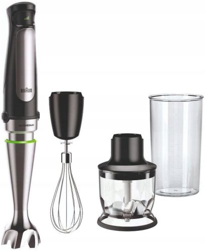  Braun MultiQuick 7 MQ7025 palični mešalnik 1000 W 0,6 L Črni sekljalnik