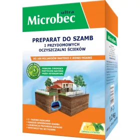 Preparat za čiščenje greznic MICROBEC Ultra 1,2 kg Limona