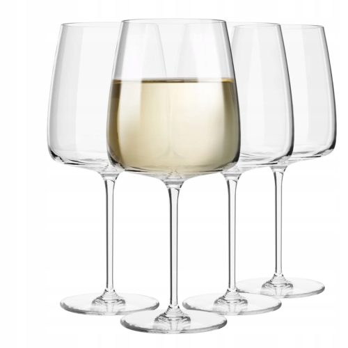  Kozarci za belo vino Krosno Modern, prozorni, 480ml, 4 kos.