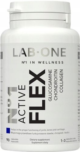 LAB ONE N°1 Active Flex 90 kapsul: Dodatek za zdrave sklepe in kosti