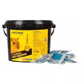   VIGONEZ – močan strup za podgane, miši in glodavce pasta 1,5 kg