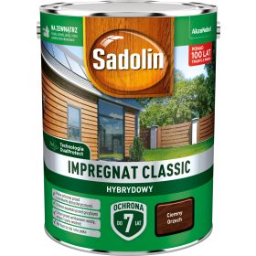    Hibridna impregnacija za les Sadolin Classic Dark Oreh 4,5 l