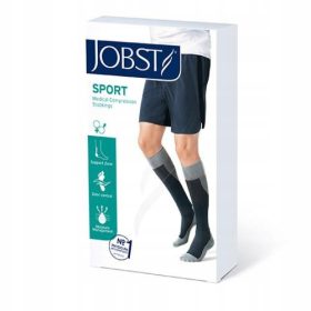   JOBST SPORT CCL2 kompresijske nogavice roza/siva za aktivno življenje