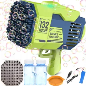 Pistol za mehurčke Bazooka GUN 132 lukenj USB