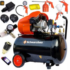 Firmowy kompresor Schwarzbau 100L V2!