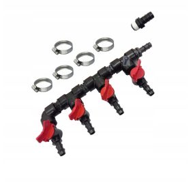 Razdelilnik zraka za čistilno napravo in ribnik - 1x4