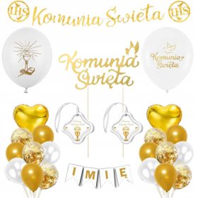 Zestaw dekoracije za prvo sveto obhajilo