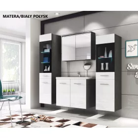 Bathroom Furniture Set Dallas with Sink and Mirror