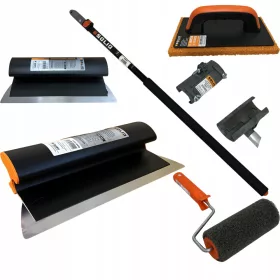 Masivni set orodij za glajenje sten SOLID6/80+TELES 5 kg