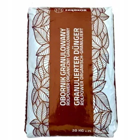 Organsko gnojilo iz lesnih sekancev za pomlad 20 kg 30 l