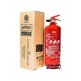   Gasilni aparat na prah 2kg GP2x ABC z obešalom in certifikati