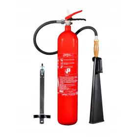 Gasilni aparat na sneg 5 kg CO2 89B tip GS5x + obešalnik