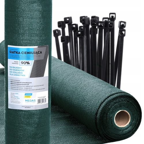 Zelena SenciPro 90% UV Siatka za Senčenje 1,2x25m