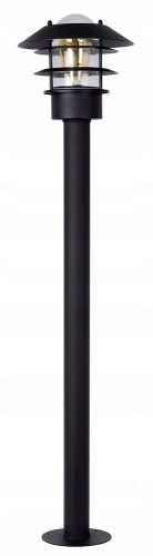 Zunanja svetilka za vrt LUCIDE ZICO 11874/99/30 črna E27 100 cm