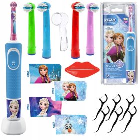   Oral-B Vitality 100 Kids Frozen električna zobna ščetka, modra
