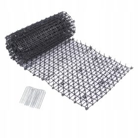 Antimikcije proti mačkam s konicami, 4 m, črna