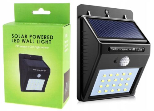 Ulična svetilka na sončno energijo z močjo 140 W