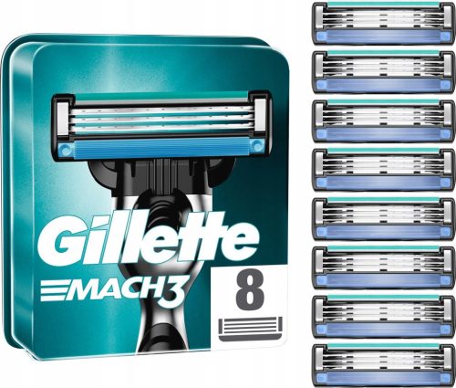 GILLETTE MACH3 rezila - 8 kosov