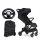 Jackey Samoskładljiv Voziček Easywalker Shadow Black