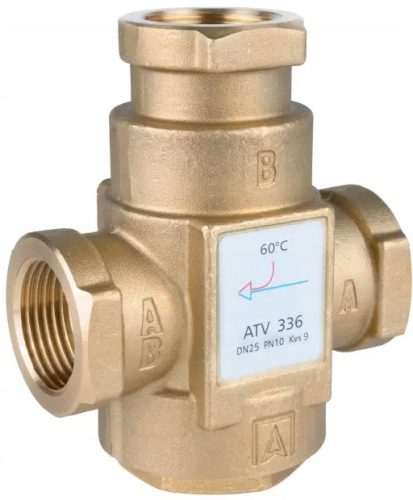 Afriso 1633610 Rp1" Temperaturni Ventil za Instalacije s Kotli Stałopalnimi