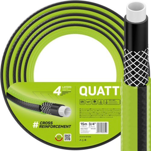 Vrtna cev 3/4'' 15m CELLFAST QUATTRO 10-074