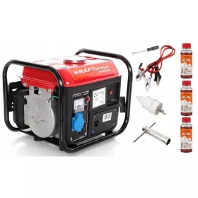   Kraft&Dele Prenosni Generator z Enofaznim Motorjem 1200 W na Bencin