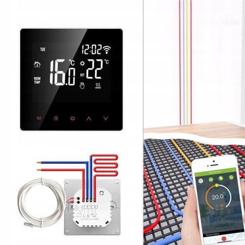 Optimized Name: Pametni WiFi termostat za sobo - Regulator temperature 16A

Optimized Description: Pametni WiFi termostat za sobo je idealna rešitev za enostavno upravljanje temperature v vašem domu. 