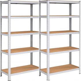    Expondo kovinski skladiščni regal 180 x 90 x 30 cm max 175 kg na polico