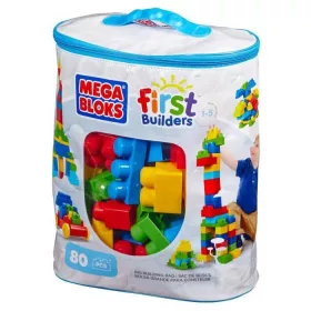 Mega Bloks Gradbeni Bloki 80 kosov v Modri Torbi