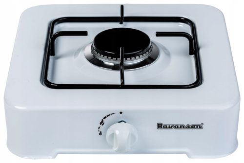  Bela plinska kuhalna plošča RAVANSON K-01T 33 cm Kovinska
