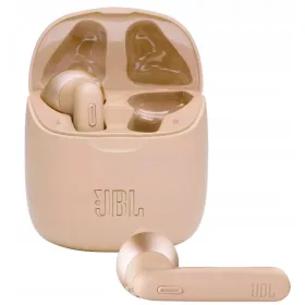  JBL T225TWS brezžične ušesne slušalke, zlate