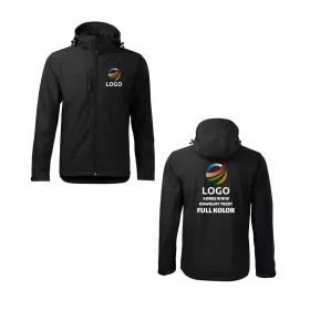 Performance Softshell jakna s kapuco z lastnim logotipom