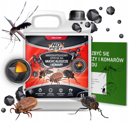 Razpršilec proti klopom, komarjem in muham NO PEST 5L