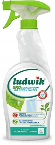 Ludwik Ekološko čistilo za stekla in ogledala 0,75l