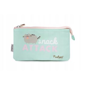   Pusheen Snack Attack Šolska Pernica - Trikomorna Prenosna Piórnik za Otroške Ustvarjalce