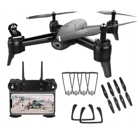   Slovenian Name: SG106 Profesionalni Dron z Dvojno Kamero 4K HD WiFi FPV Črna z Daljinskim Upravljanjem Mini RC Letalnih Kamer

SEO-Optimized Description: 
️SG106 Profesionalni Dron RC s Dvojno Kamero