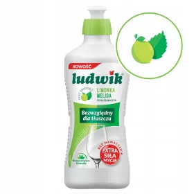 Ludwik Limonka Melisa čistilo za pomivanje posode 0,9 l