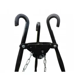    Tripod žar vrtno stojalo za taborni ogenj 180 cm nad tabornim ognjem kovan