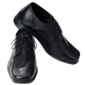   Fantovski čevlji za obhajilo, elegantni in udobni črni čevlji, velikost 37